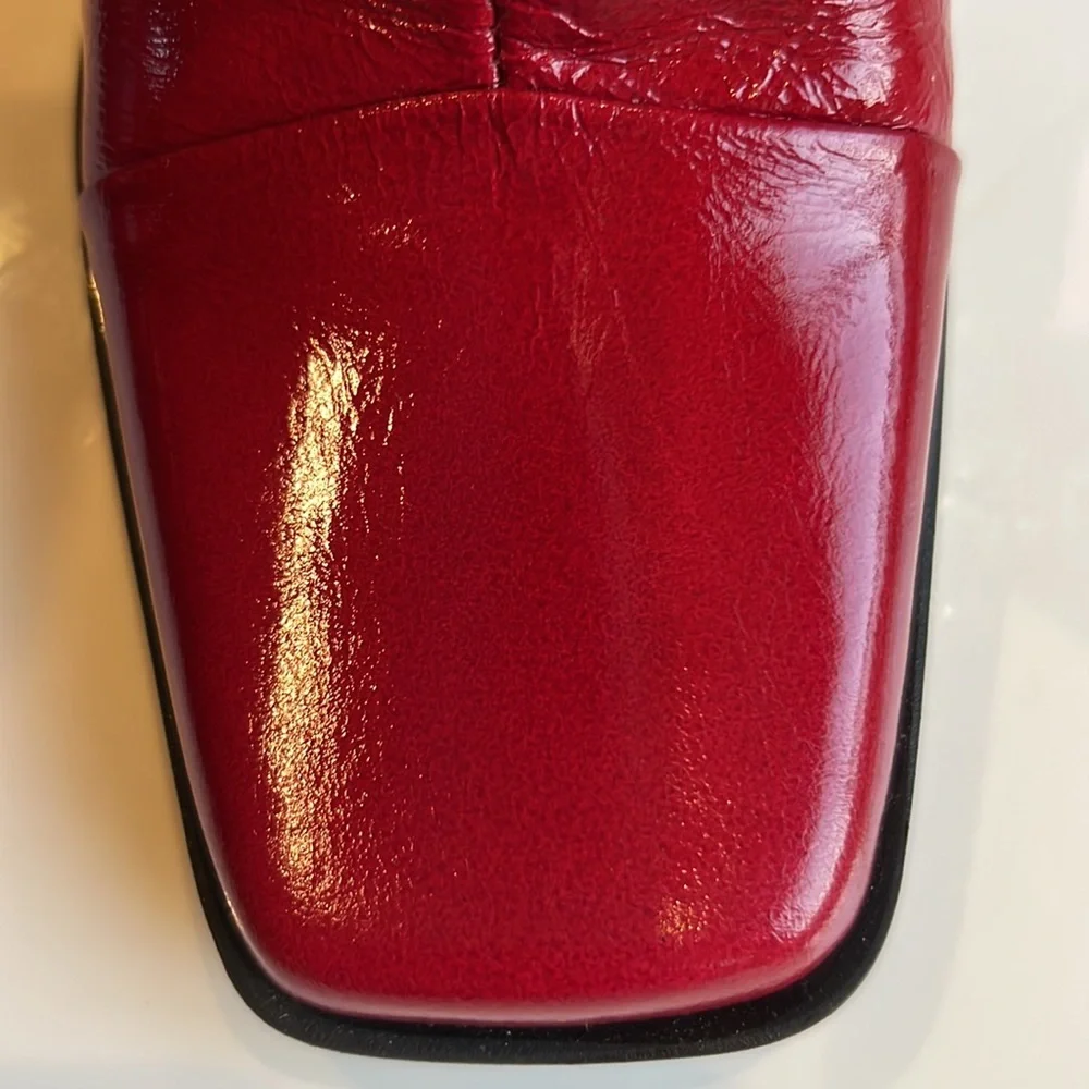 New leather boots NWT stirling berry amaranto malory boots - Picture 8 of 14